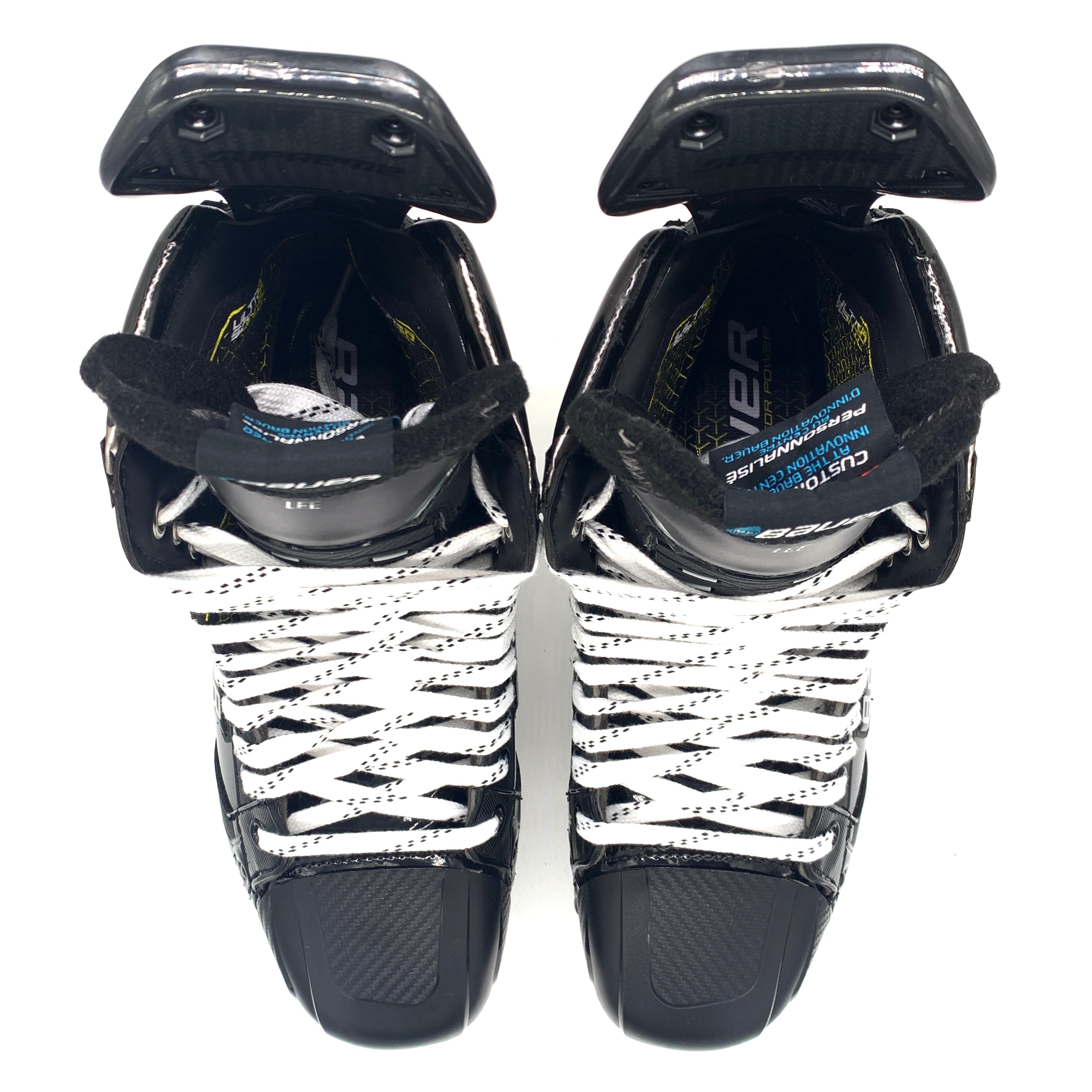 Bauer Supreme Ultrasonic - Patins de hockey Pro Stock neufs - Taille 12,5D